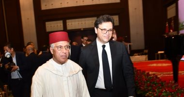 وزير الثقافة يشارك باحتفالية سفارة المملكة المغربية بمناسبة عيد العرش وزير الثقافة والسفير المغربى