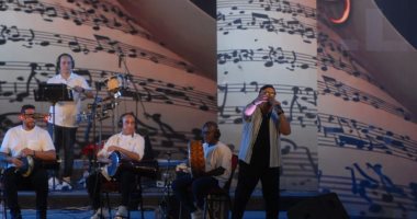 هشام عباس يتألق فى مهرجان الموسيقى والغناء بالإسكندرية