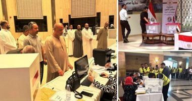 وسط منظومة متكاملة من الخدمات.. إقبال المصريين بدول الخليج على التصويت فى انتخابات مجلس الشيوخ أول أيام الاقتراع.. المشاركون يرفعون أعلام مصر ويرددون هتافات داعمة للدولة.. السفراء بالخارج: إقبال بوعى وطنى المصريون فى السعودية يتوافدون على صناديق الاقتراع فى أول أيام انتخابات مجلس الشيوخ