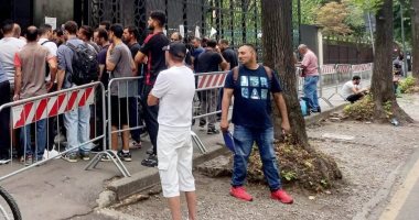 لجان الاقتراع فى إيطاليا تستقبل الناخبين للتصويت فى انتخابات مجلس الشيوخ