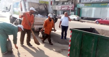 محافظ الدقهلية يتابع أعمال منظومة النظافة ورفع المخلفات بمدينتى المنصورة وطلخا