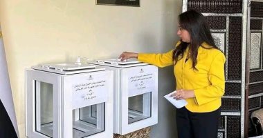 المصريون فى أذربيجان يدلون بأصواتهم فى انتخابات مجلس الشيوخ.. صور انتخابات مجلس الشيوخ اذربيجان