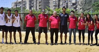 بعثة ناشئين وناشئات الطائرة الشاطئية تغادر إلي نيجيريا للمشاركة في الكأس القارية بعثة ناشئين وناشئات الطائرة الشاطئية