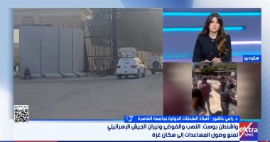 مداخلة الدكتور رامي عاشور أستاذ العلاقات الدولية