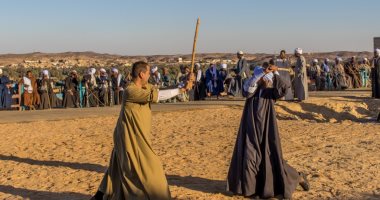 التحطيب لعبة العصا فى صعيد مصر