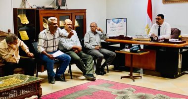 اجتماع تنسيقي مع رؤساء أقسام حماية الأراض بسوهاج