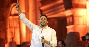 حماقي من مهرجان جرش