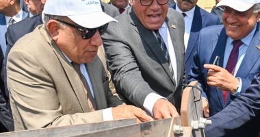وزير الكهرباء ورئيس الهيئة العربية للتصنيع يشهدان افتتاح خط إنتاج أبراج كهرباء الجهد العالي جانب من الافتتاح