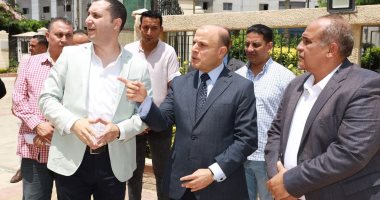 محافظ كفر الشيخ يتفقد أعمال تطوير الديوان العام