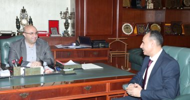 محافظ بنى سويف يُناقش عددا من الملفات الهامة مع وكيل وزارة الصحة الجديد