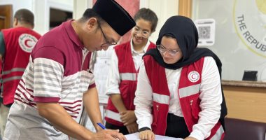 الهلال الأحمر المصري يٌطلق حملة للتبرع بالدم