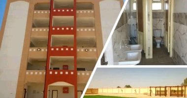 مدارس حكومية خمس نجوم فى الوادى الجديد.. أقل كثافة عددية للطلاب.. وتنفيذ 19 مشروعًا بإجمالى 244 فصلا دراسيا بتكلفة تتجاوز نصف مليار جنيه.. والمحافظ: خطة متكاملة لصيانة الأبنية التعليمية استعدادًا للدراسة.. صور مدارس حكومية خمس نجوم فى الوادى الجديد