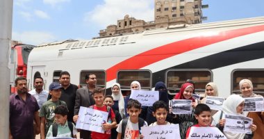زيارة ميدانية لطلبة المعاهد الازهرية بمحطة المنصورة