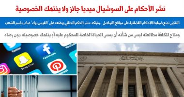 "النقض" تُبيح نشر الأحكام الجنائية بالأسماء على مواقع التواصل.. عن "برلماني"