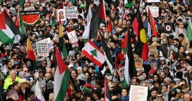 مظاهرات عالمية تندد بحرب الإبادة الإسرائيلية على غزة مظاهرات عالمية تندد بحرب إسرائيل على غزة