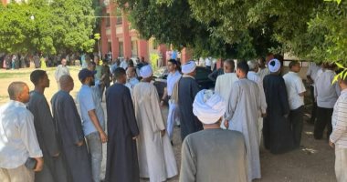 إقبال كبير على لجان انتخابات مجلس الشيوخ فى قرية السمطا بقنا.. صور