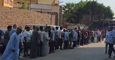  أطول طابور فى انتخابات مجلس الشيوخ بمحافظة القاهرة