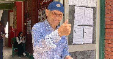 كبار السن يتصدرون المشهد فى انتخابات مجلس الشيوخ بالقاهرة الجديدة.. صور