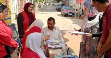 135 ألف خدمة صحية من "100 يوم صحة" باليوم الأول لانتخابات الشيوخ بالدقهلية جانب من الخدمات