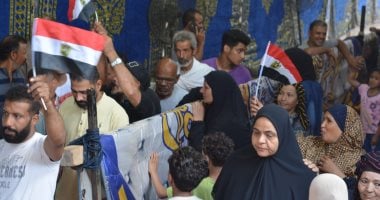 أهالي القليوبية يتوافدون على لجان التصويت بانتخابات مجلس الشيوخ