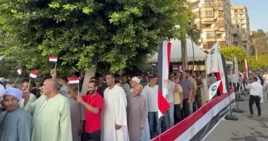 بدء التصويت بلجان الهرم فى أول أيام انتخابات مجلس الشيوخ 2025 انتخابات-ارشيفية