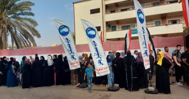 مقار الزاوية الحمراء تستعد لانطلاق انتخابات مجلس الشيوخ.. صور