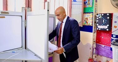 وزير التربية والتعليم يدلي بصوته فى انتخابات الشيوخ