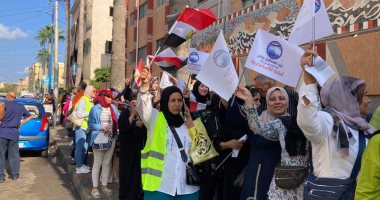 إقبال سيدات الإسكندرية فى الساعات الأولى من التصويت بلجنة قايتباى.. صور