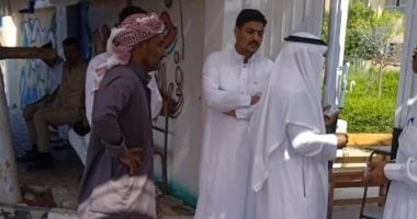 إقبال على صناديق انتخابات مجلس الشيوخ فى بئر العبد بشمال سيناء احتشاد المواطنين أمام لجنة بئر العبد