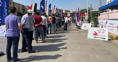 توافد الناخبين على لجان التجمع الخامس أول أيام انتخابات مجلس الشيوخ