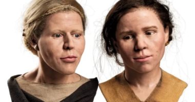 إعادة بناء وجهين لشقيقتين دفنتا في منجم وحشي في التشيك منذ 6000 عام