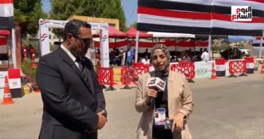 أحد متابعى انتخابات الشيوخ بالجيزة يتحدث لتليفزيون اليوم السابع عن اجراءات التصويت الزميلة اية سمير _ والدكتور محمد مجدي صالح
