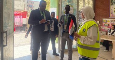 سفارة رواندا تتابع انتظام عمل لجان انتخابات الشيوخ فى التجمع الخامس.. صور