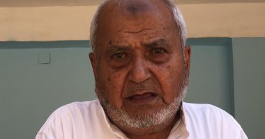 مسن بالمحلة بعد الإدلاء بصوته فى انتخابات الشيوخ: المشاركة واجب وطنى