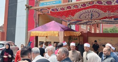 مسيرة لرجال الأوقاف والتعليم بميت ربيعة لحث المواطنين على المشاركة فى الانتخابات