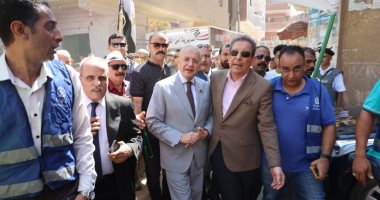 مسيرة حاشدة للجبهة الوطنية بالقليوبية للحث على المشاركة بانتخابات الشيوخ.. صور جانب من المسيرة