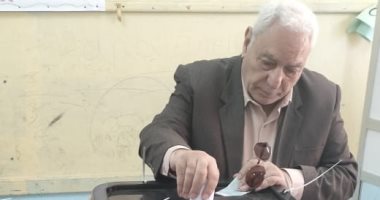 الدكتور أسامة العبد يدلي بصوته في انتخابات الشيوخ 2025