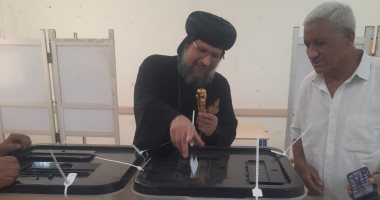 أسقف إيبارشية ديرمواس ودلجا يدلى بصوته فى انتخابات مجلس الشيوخ أسقف إيبارشية ديرمواس ودلجا يدلى بصوته فى انتخابات مجلس الشيوخ