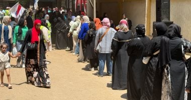 انتخابات الشيوخ.. شاهد طوابير السيدات بلجنة مدرسة العلياء بالوراق طوابير للنساء بلجنة مدرسة العلياء التجريبية بالوراق
