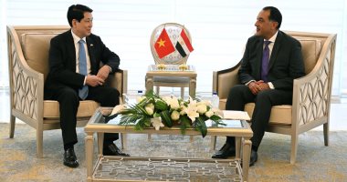 رئيس الوزراء يستقبل رئيس فيتنام بالعاصمة الإدارية الجديدة.. الرئيس الفيتنامى يعتزم تعيين مُنسق وتحديد آلية لترفيع العلاقات إلى مستوى الشراكة الشاملة.. ومدبولى يؤكد إمكانية التعاون المشترك في مجال الطاقة الجديدة