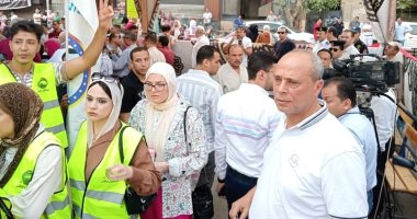 مسيرة حاشدة لحزب مستقبل وطن بالشرقية لدعم مرشحيه فى انتخابات مجلس الشيوخ