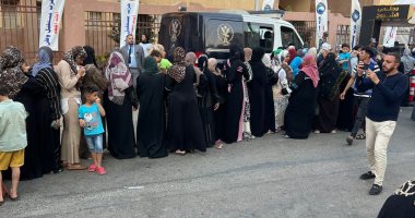 قبل غلق باب التصويت.. طابور من سيدات الأسمرات على اللجان الانتخابية (صور) طابور من سيدات الأسمرات