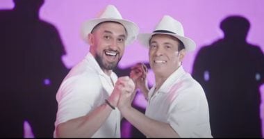 ظهور خاص لأولاد سعد الصغير فى كليب "صاحبي صاحبي" سعد الصغير ونجله محمود