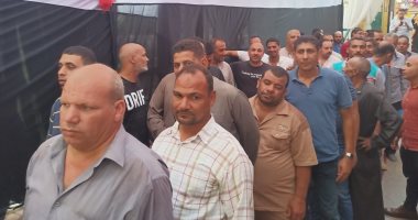 زحام شديد على لجان انتخابات مجلس الشيوخ بالمنوفية.. فيديو