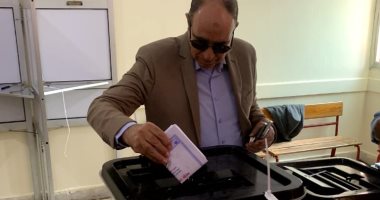 اللواء أحمد سعد يُدلى بصوته فى انتخابات الشيوخ ويؤكد: المشاركة واجب وطنى