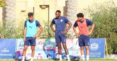 بونور موغيشا يشارك في المران الأول مع المصري استعدادا للموسم الجديد.. صور الرواندي بونور موغيشا لاعب المصري الجديد