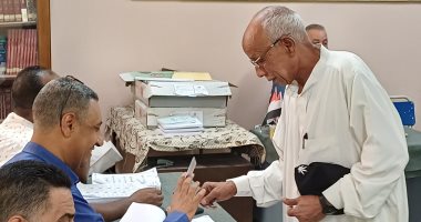 كبار السن يتصدرون المشهد الانتخابى بثانى أيام انتخابات الشيوخ بأسوان.. فيديو كبار السن يتصدرون المشهد الانتخابي