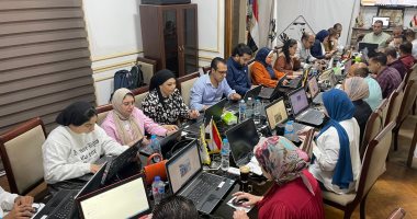 غرفة عمليات تنسيقية شباب الأحزاب تواصل انعقادها لمتابعة انتخابات الشيوخ