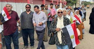 توافد الناخبين على اللجان الاقتراع بالشرقية فى اليوم الثانى لانتخابات الشيوخ