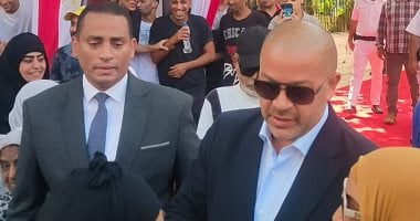 أحمد دياب يدلى بصوته فى انتخابات مجلس الشيوخ أحمد دياب
